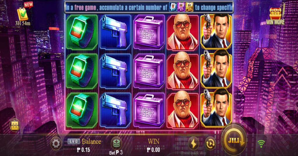 Agent Ace Multi-Payline Slot